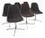 6 Eames Aluminum Group Swiveling Dining Chairs for Herman Miller For Sale