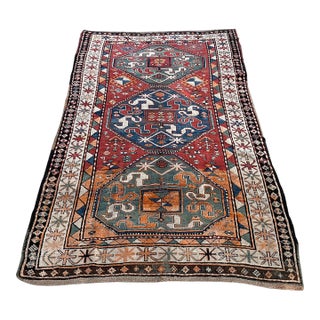 Antique Cloudband Kazak Rug For Sale