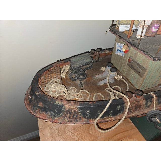Late 20th Century Large Model Tug Boat 'Splendor' For Sale In Los Angeles - Image 6 of 10