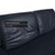Blue Leather Rivoli Three-Seater Sofa with Manual Function from Koinor For Sale - Image 11 of 18
