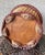 Stylish Late 20th-Century Rattan & Willow Pedestal Base Basket Cachepot For Sale - Image 10 of 12