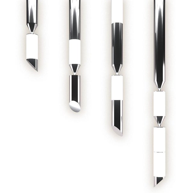 Gwen Led Chandelier by Ovature Studios, Set of 3, in New conditions. Designed from 2000 Labeled by Maker,Labeled with...