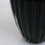 Ribbed Vase in Gloss Black Murano Glass from Fendi Casa, 1990s For Sale - Image 4 of 6