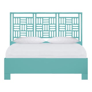 Finn Standard Bed King - Turquoise For Sale