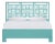 Finn Standard Bed King - Turquoise For Sale