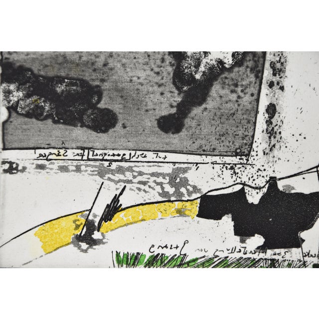 Armin Sandig, Small Contribution to the Production of Song, 1978, Etching For Sale - Image 6 of 10