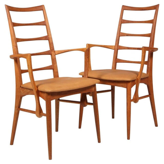 Armchair Model Lis in Oak by Niels Koefoed, 1960s, Set of 2 For Sale - Image 10 of 10