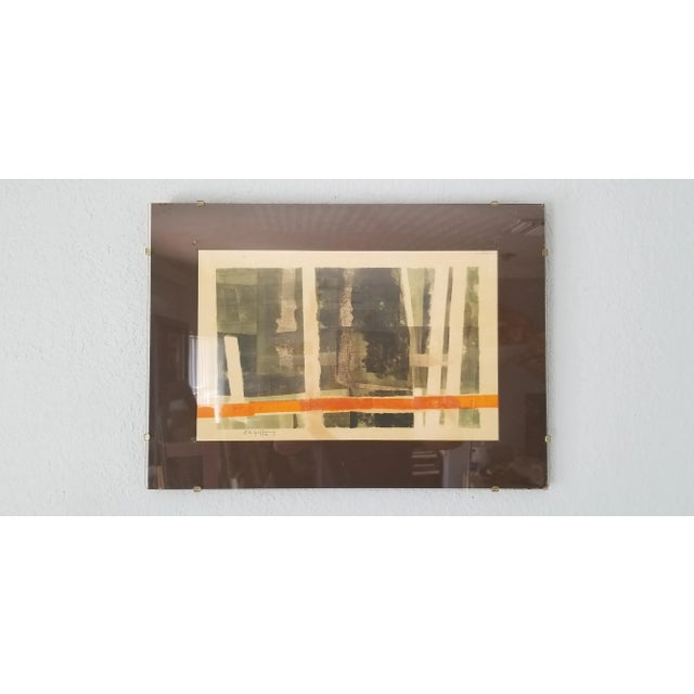 1970 E R Griffing "Woodland Passage" Abstract Painting For Sale - Image 13 of 13