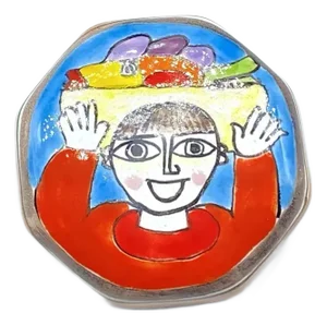 Vintage Desimone Italy for Vietri Trinket Box