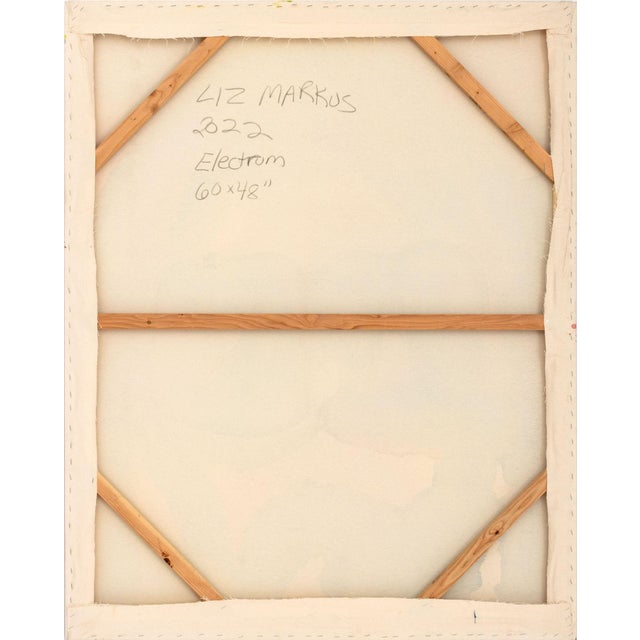 Liz Markus "Electrom" Acrylic, 2022 For Sale In New York - Image 6 of 7