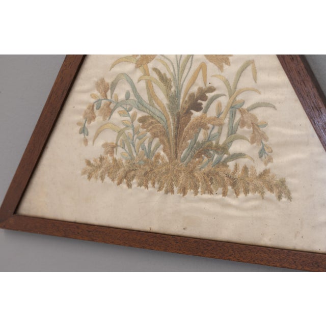 1900 - 1909 Embroidered Panels, 1900s, Set of 2 For Sale - Image 5 of 8