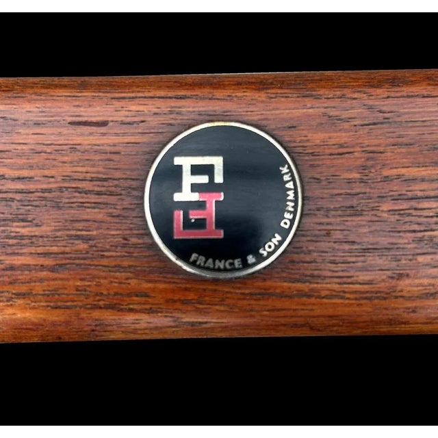 1950s Boomerang Chair by Peter Hvidt and Orla Molgaard Nielsen for France and Son, 1950s For Sale - Image 5 of 6