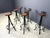 Brutalist Vintage Brutalist Wrought Iron Bar Stools, 1970s, Set of 6 For Sale - Image 3 of 16