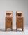 1910s Pair Of Art Noveau Side Tables With Marble Tops And Carved Panels For Sale - Image 12 of 17