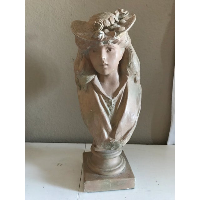1990s 1991 Alva Studio Victorian Woman Sculpture For Sale - Image 5 of 13