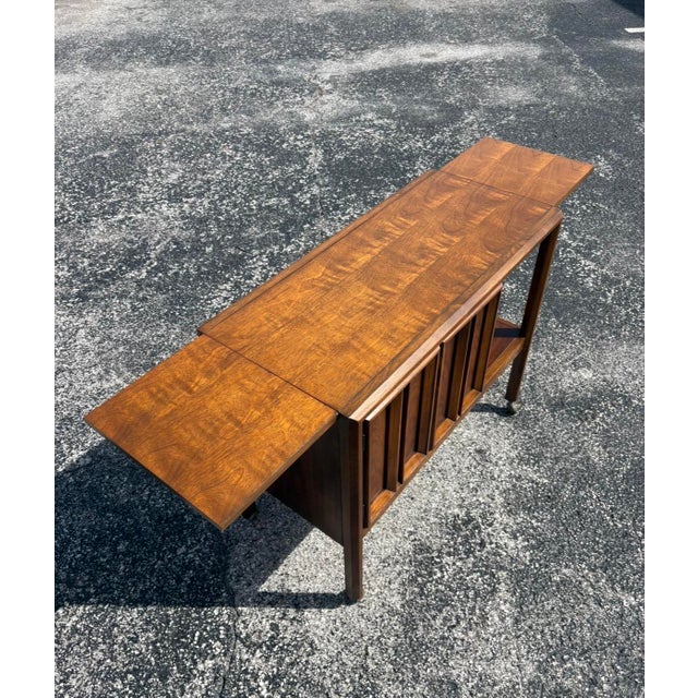 Mid Century Thomasville Urbana Server W Refinished Top For Sale In Tampa - Image 6 of 13