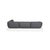 Jalis Corner Sofa in Grey Fabric from COR For Sale - Image 11 of 14