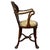 Early 20th Century English Mahogany Armchair in the style of Cornelius v. Smith For Sale - Image 6 of 13