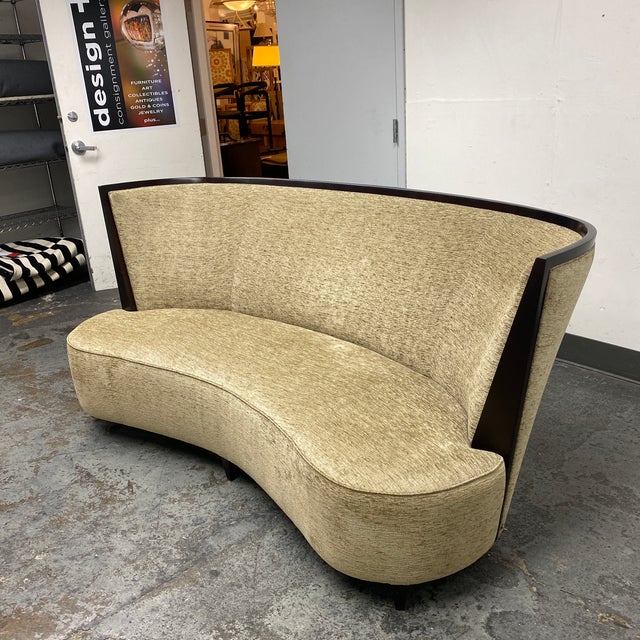 Donhgia Custom Borsalino Curved Sofa Chairish
