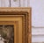 Brown Pair of 19th Century French Pendant Genre Paintings on Board in Carved Frames For Sale - Image 8 of 15