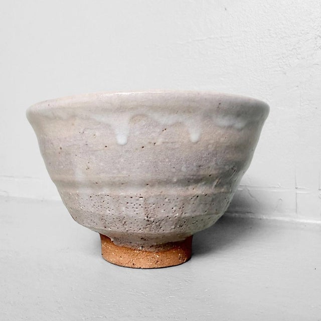 Japanese Matcha Chawan in Ido Form, Wood-Ash Glaze, 1970s For Sale - Image 13 of 13