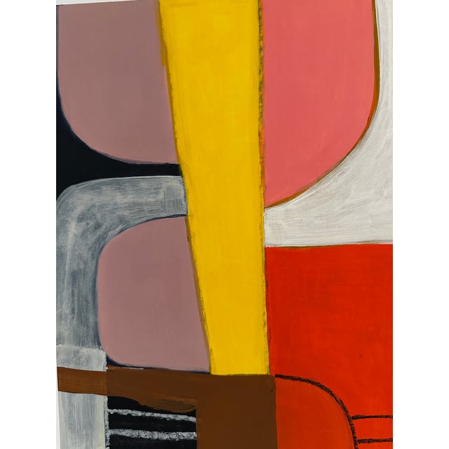 Framed Original Contemporary Abstract Art by Michael Sanchez For Sale In Dallas - Image 6 of 9