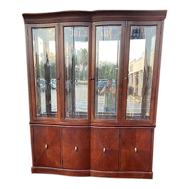 1990s Bernhardt Buffet Hutch For Sale