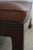 Theodore Alexander Regency Style Leather Footstool Ottoman For Sale - Image 9 of 12