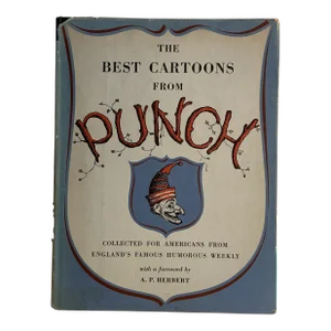 1952 Best Cartoons From Punch Book
