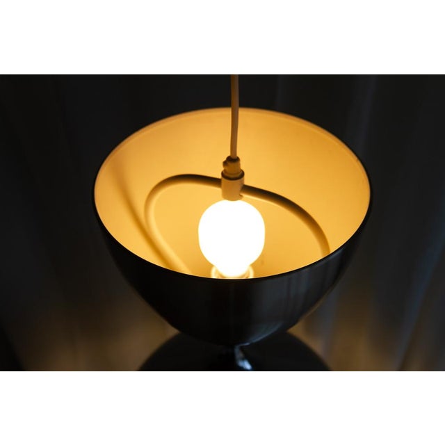 1960s Vintage Danish Vega Pendant Light by Jo Hammerborg for Fog & Mørup, 1960s For Sale - Image 5 of 18