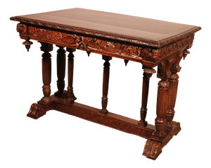 Renaissance Walnut Center Table
