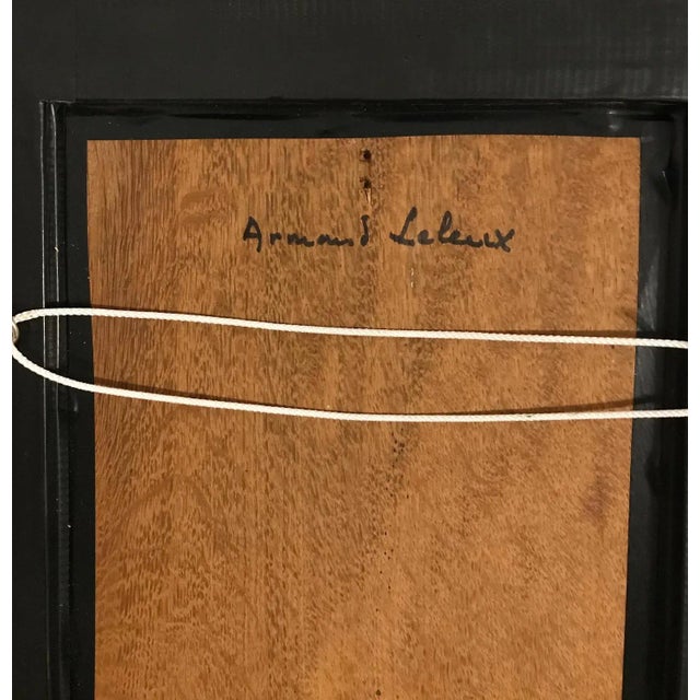 Modern Armand Leleux, The Castle Way, Oil on Wood, 1950s For Sale - Image 3 of 6