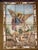 Blue Hand-Painted Mosaic of St. Michael the Archangel, 1950s For Sale - Image 8 of 14