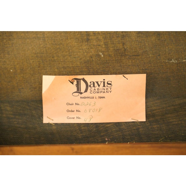 Set of 2 Davis Cabinet Co. Antiqued Solid Knotty Pine Rustic Country Style Dining Arm Chair 2263 For Sale - Image 12 of 13