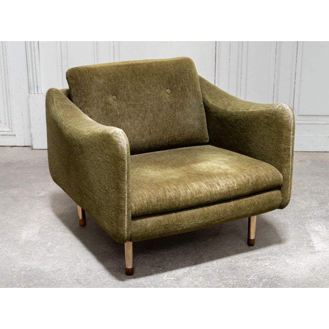 Mid-Century Modern Dachshund Armchairs by Michel Mortier for Steiner, 1963, Set of 2 For Sale - Image 3 of 13