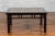 Chinese Chinese Early 20th Century Black Lacquered Coffee Table with Stone Top Inset For Sale - Image 3 of 13
