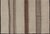 Mid 20th Century Vintage Turkish Kilim With Vertical Stripes in Tan, Taupe, Grey, Cream and Brown For Sale - Image 5 of 11