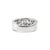 Ladies 14k White Gold 2.57ct Baguette and Rounds Lab Grown Diamond Band Ring, Size 4.75 For Sale In Houston - Image 6 of 9
