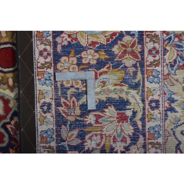 Middle Eastern Hand-Knotted Isfahan Rug For Sale - Image 13 of 14