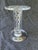 Glass Vintage Simon Pierce Hand Blown Pillar Air Twist Candle Holder Pedestal For Sale - Image 7 of 14