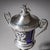 French Silver Drageoir with Cobalt Blue Glass Liner, Gilt Interior and Cahors, 1784 For Sale - Image 6 of 10