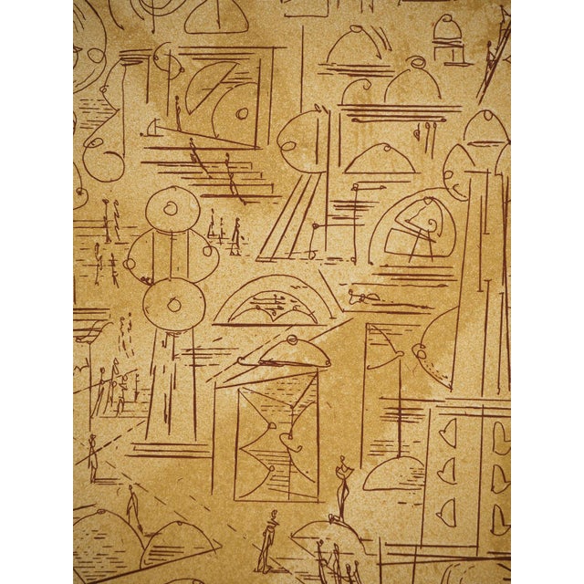 André Masson, Senological Urban Planning, Original Engraving For Sale - Image 4 of 6