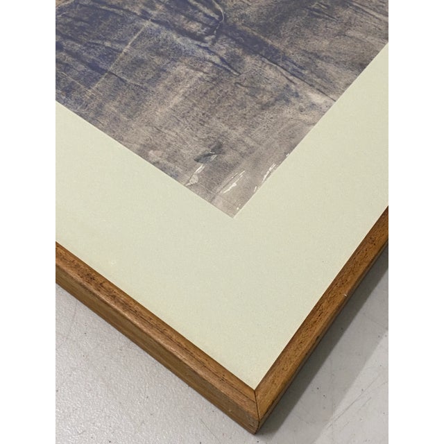 Robert Andrew Parker Mid Century "Abstraction" Original Watercolor C.1960 For Sale In San Francisco - Image 6 of 9