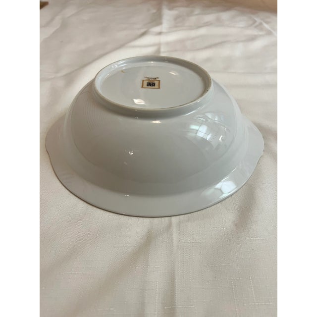 Ceramic Mid-Century Kent China “Bali Hi” Pattern Serving Bowl For Sale - Image 7 of 7