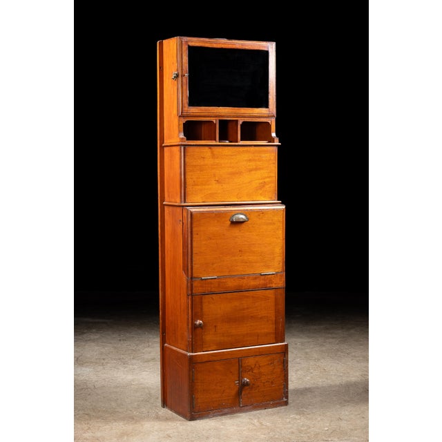 c. 1900s Antique wooden ship dresser stand. This unique piece was once a common sight on period passenger ships and...