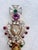 A sculptural mid‑century Mazer Bros royal sceptre brooch from the company’s regalia series, signed MAZER BROS on the...