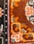 Brown Antique Chinese Square Rug With Floral Medallion 2' X 2'2" For Sale - Image 8 of 16