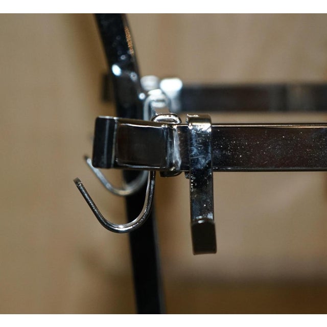 Industrial Chrome Framed Coat & Hat Stand or Rack, 1930s For Sale - Image 6 of 18