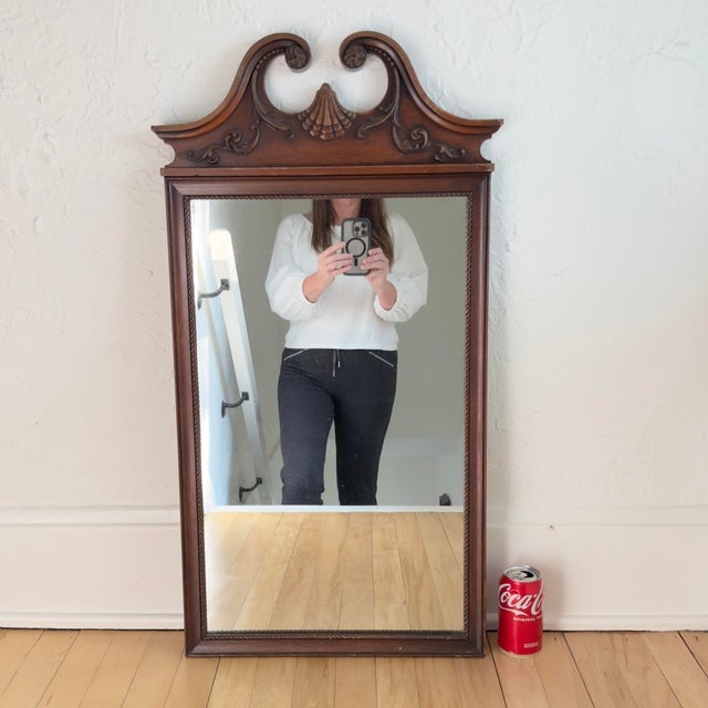 American 1930’s Colonial Revival Mirror - Imperial Grand Rapids For Sale - Image 3 of 12