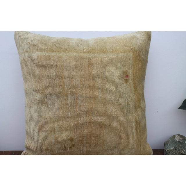 1960s Turkish Decorative Pillow Cover - 20"x20" For Sale - Image 5 of 13